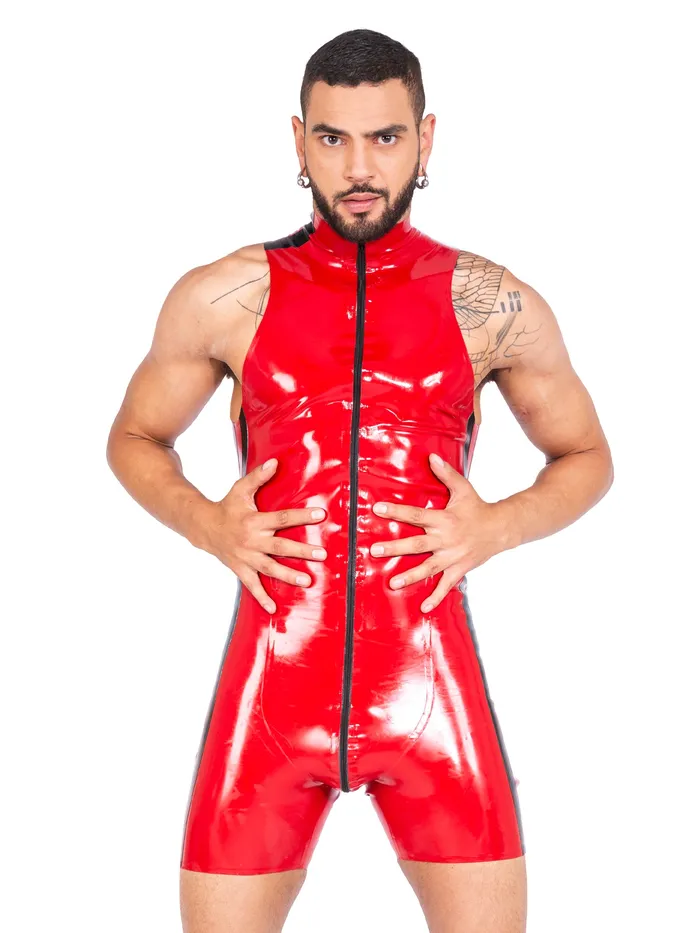 HonourSkintwocom Vibrators Flaming Sleeveless Tomsuit