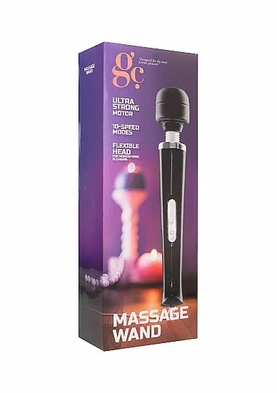 HonourSkintwocom Vibrators Massage Wand Black HonourSkintwocom Vibrators Massage Wand Black
