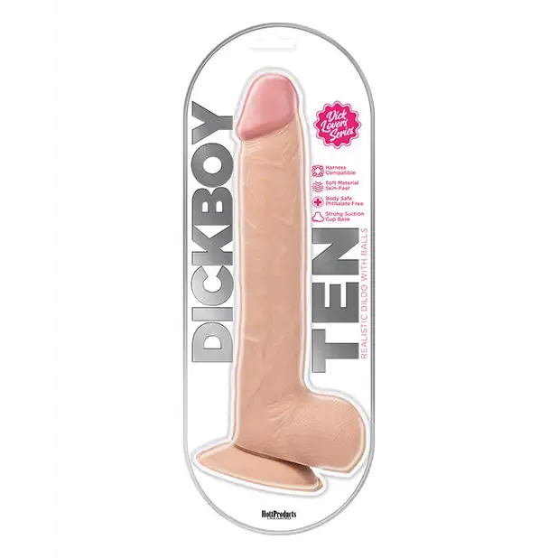 Hott Products Dick Boy Pvc Dildo Female Sex Toys