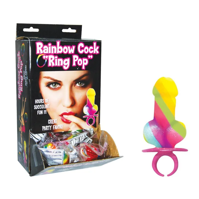 HottProducts HottProducts Rainbow Cock Ring Pop Male Sex Toys