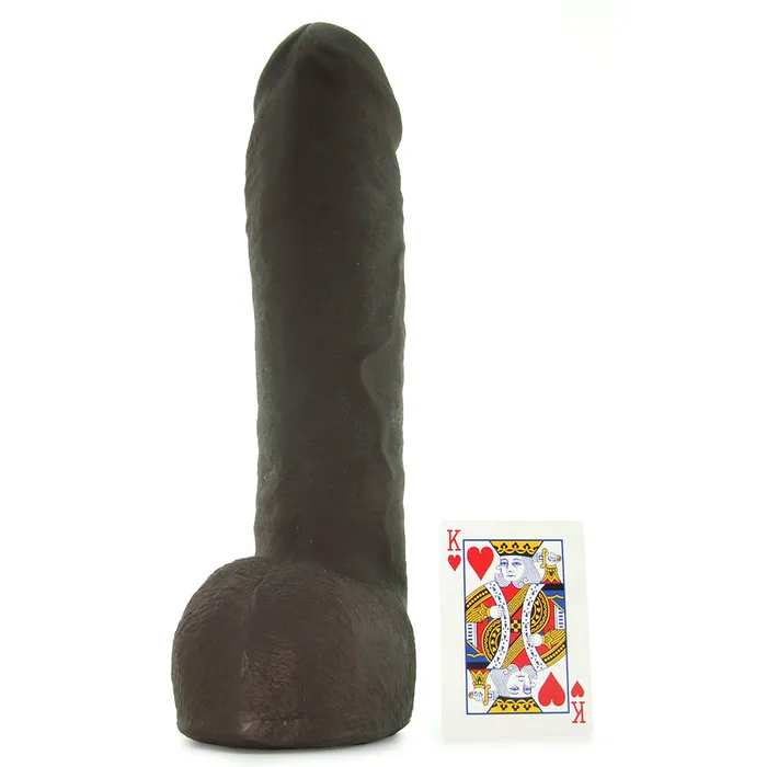 Hung ULTRASKYN VacULock Dildo in Brown Doc Johnson Dildos Hung ULTRASKYN VacULock Dildo in Brown Doc Johnson Dildos