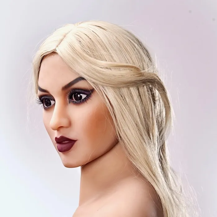 Irontech Doll Male Sex Toys Neodoll Racy Anna Sex Doll Head M16 Compatible Tan