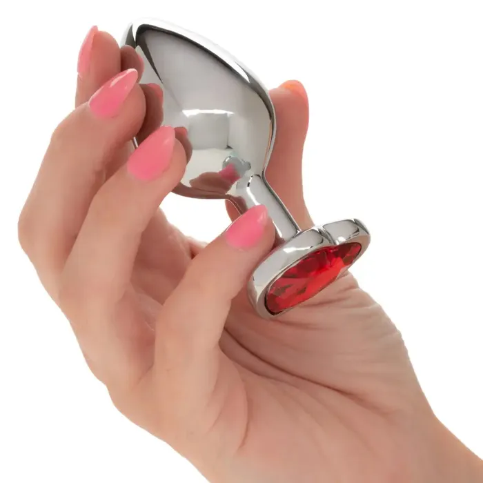 Jewel Large Ruby Heart Plug California Exotic Novelties Anal