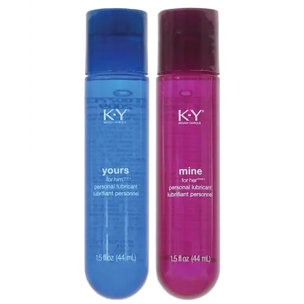 KY Anal KY Yours Mine Couples Lubricant Set KY Anal KY Yours Mine Couples Lubricant Set