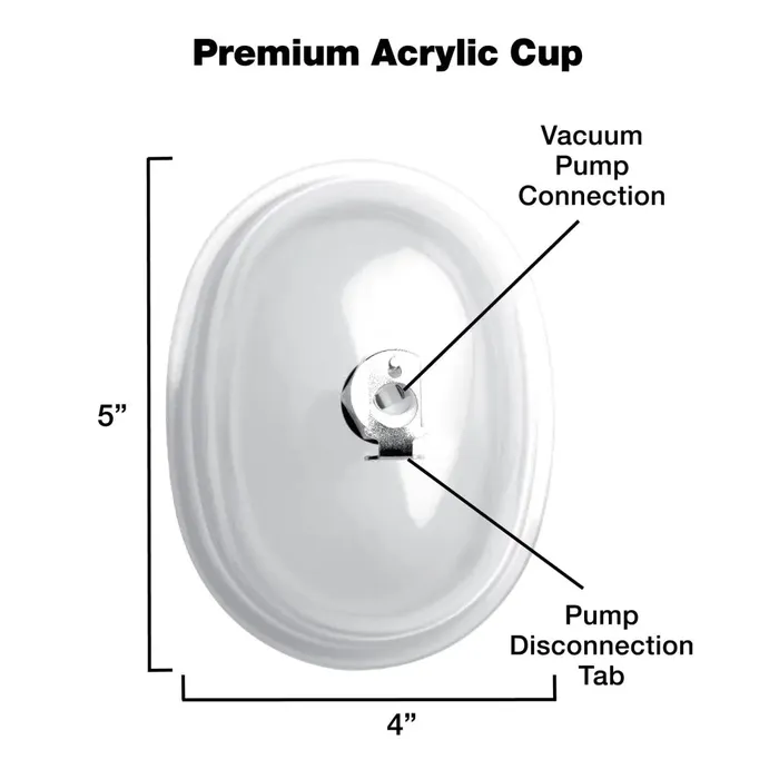 Large Vaginal 5 Inch Pumping Cup Attachment Size Matters Male Sex Toys Large Vaginal 5 Inch Pumping Cup Attachment Size Matters Male Sex Toys