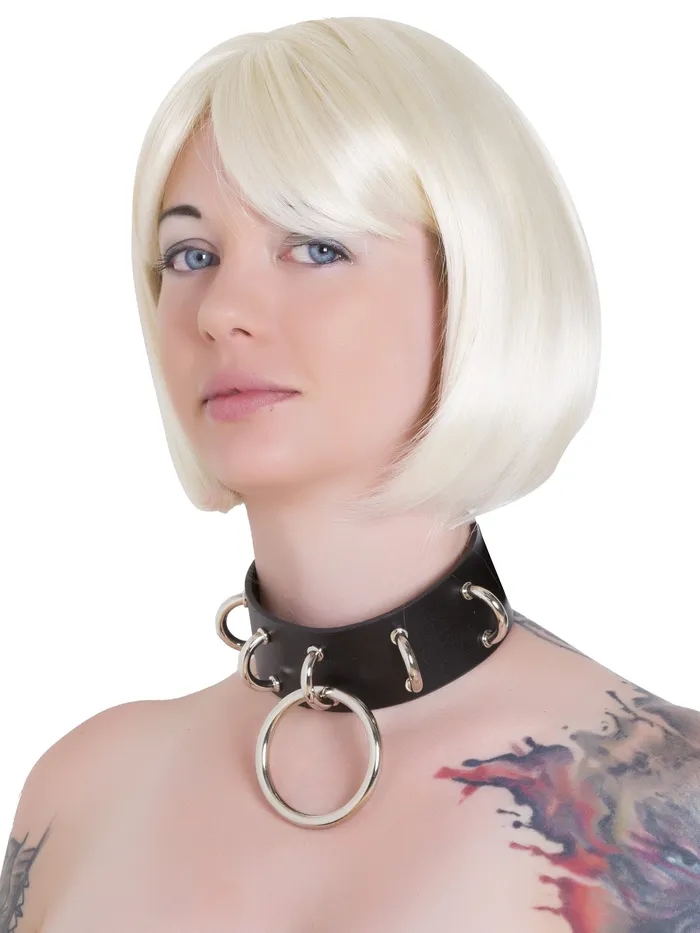 Leather Screwed Collar HonourSkintwocom Restraints