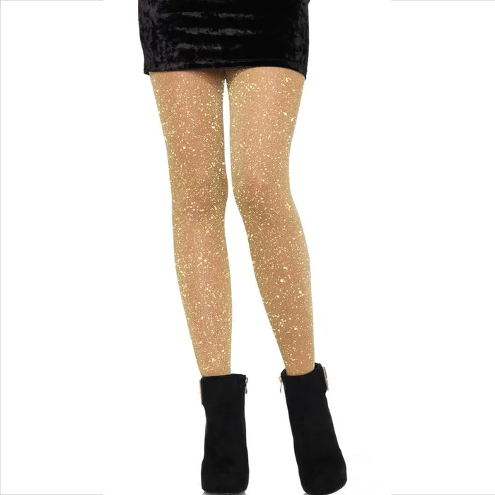 Leg Avenue LEG AVENUE TRANSPARENT TIGHTS GOLDEN Vibrators