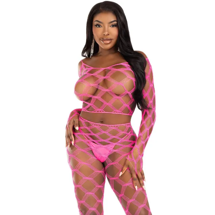 LEG AVENUE TOP LEGGINS HARDCORE FUCHSIA Leg Avenue Vibrators