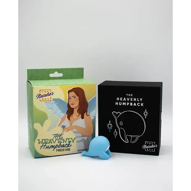Like A Kitten Vibrators Natalies Toy Box Heavenly Humpback Finger Vibe Blue
