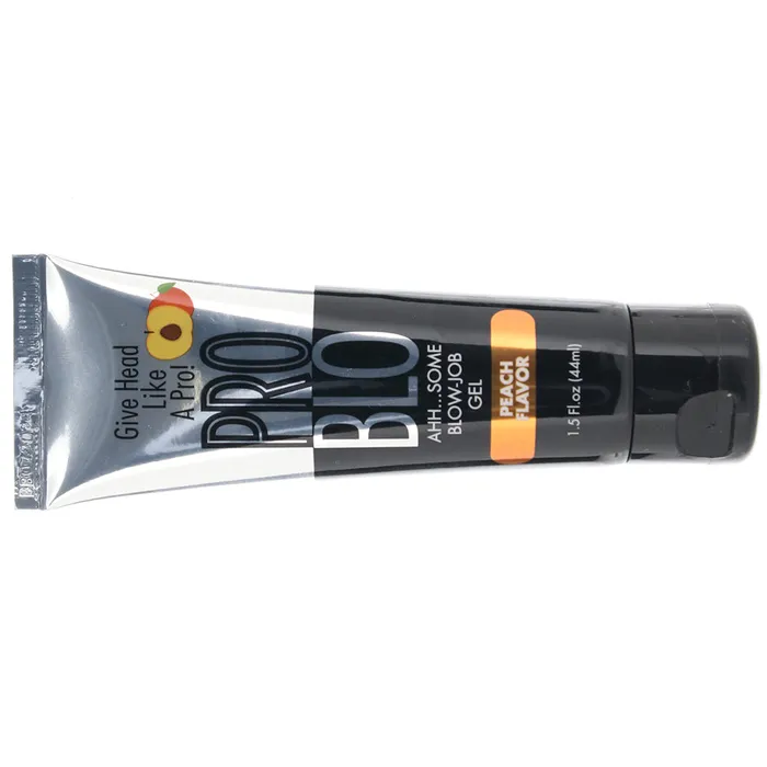 Little Genie Enhancers Pro Blo Flavored Oral Gel 15oz44ml in Peach Little Genie Enhancers Pro Blo Flavored Oral Gel 15oz44ml in Peach