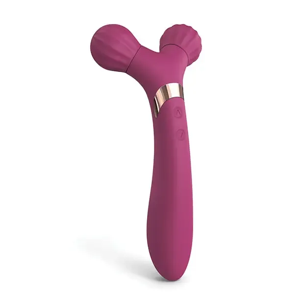 Love To Love Female Sex Toys Love to Love Fireball Rechargeable Dual Ended Silicone Body Massager Vibrator Plum Star Love To Love Female Sex Toys Love to Love Fireball Rechargeable Dual Ended Silicone Body Massager Vibrator Plum Star