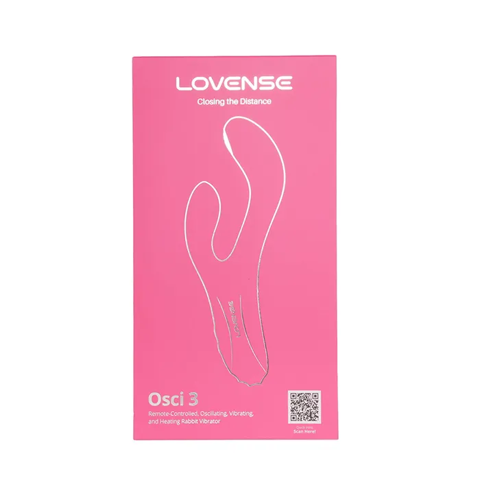 Lovense Osci 3 Remote Controlled Oscillating Vibrating Heating Rabbit Vibrator Lovense Female Sex Toys
