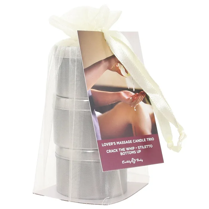 Lovers 3in1 Massage Candle Trio in 3 x 175oz50g Earthly Body Female Sex Toys Lovers 3in1 Massage Candle Trio in 3 x 175oz50g Earthly Body Female Sex Toys