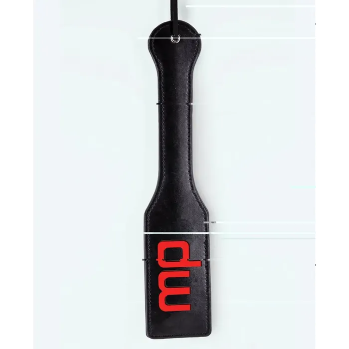 Lust Pu Leather Mp Paddle Black Male Power Restraints
