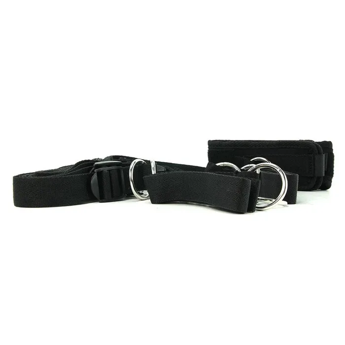 Lux Fetish Couples 7 Piece Bed Spreader Restraint System Lux Fetish Couples 7 Piece Bed Spreader Restraint System