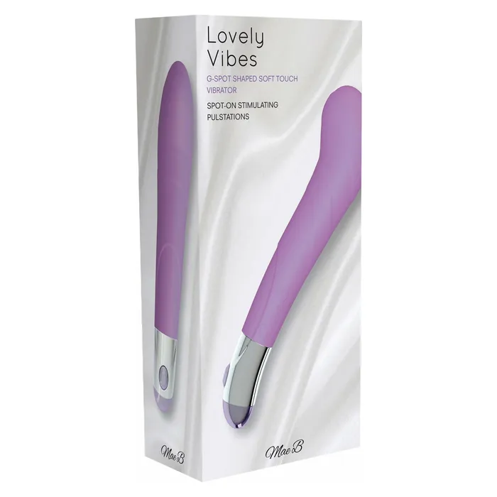 Mae B Vibrators Mae B Lovely Vibes GSpot Vibrator Purple