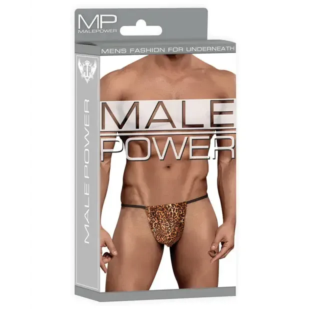 Male Power Male Power Animal Posing Strap Brown Leopard OS Male Sex Toys Male Power Male Power Animal Posing Strap Brown Leopard OS Male Sex Toys