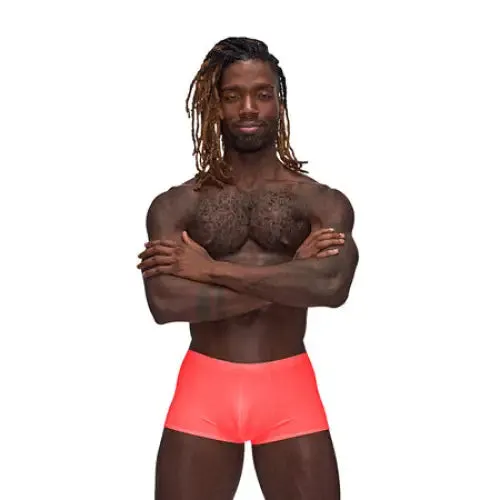 Male Power Male Sex Toys Male Power Barely There Mini Short Coral L