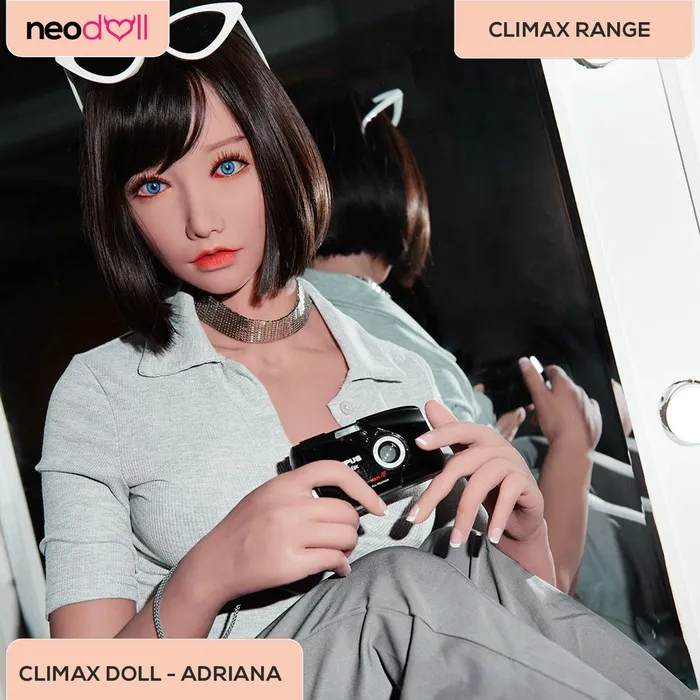 Male Sex Toys Climax Doll Climax Doll Adriana Realistic Sex Doll Gel Breast 158cm Tan