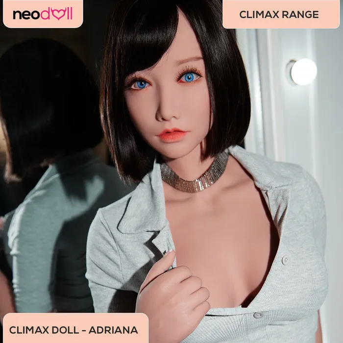Male Sex Toys Climax Doll Climax Doll Adriana Realistic Sex Doll Gel Breast 158cm Tan