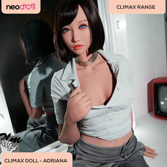 Male Sex Toys Climax Doll Climax Doll Adriana Realistic Sex Doll Gel Breast 158cm Tan