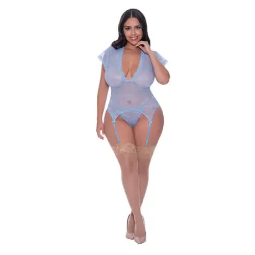 Male Sex Toys Magic Silk Magic Silk Ooh La Lace Cap Sleeve Basque Tanga Set Periwinkle Queen Size Male Sex Toys Magic Silk Magic Silk Ooh La Lace Cap Sleeve Basque Tanga Set Periwinkle Queen Size