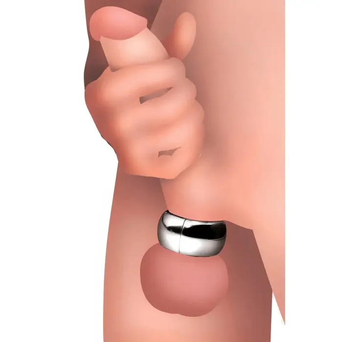 Male Sex Toys Master Series Magnet Master Stainless Steel Ball Stretcher Male Sex Toys Master Series Magnet Master Stainless Steel Ball Stretcher