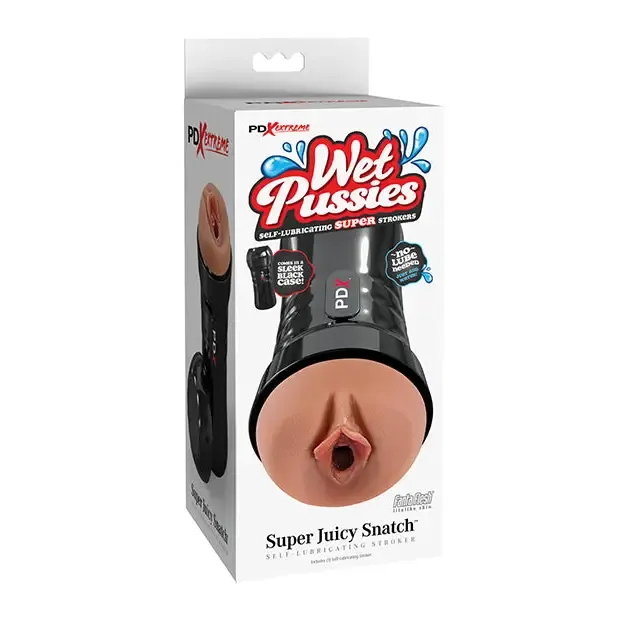 Male Sex Toys Pipedream Products PDX Extreme Wet Pussies Super Juicy Snatch Stroker