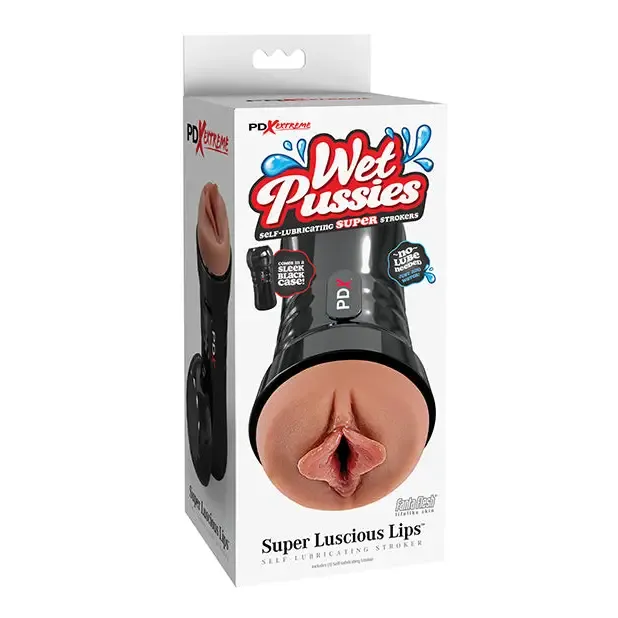 Male Sex Toys Pipedream Products PDX Extreme Wet Pussies Super Luscious Lips Stroker Male Sex Toys Pipedream Products PDX Extreme Wet Pussies Super Luscious Lips Stroker