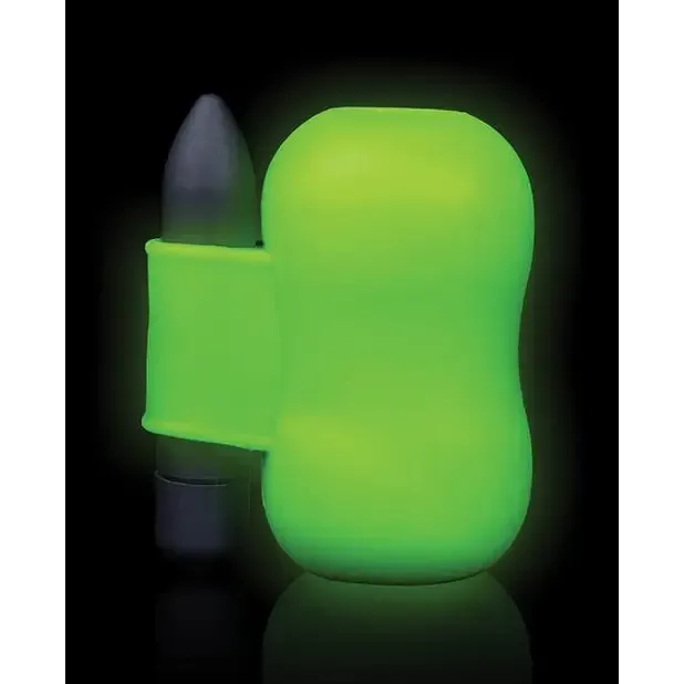 Male Sex Toys Shots America Shots Ouch Vibrating Masturbator Glow In The Dark