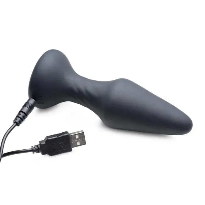 Male Sex Toys Thump It 7x Slim Thumping Silicone Anal Plug