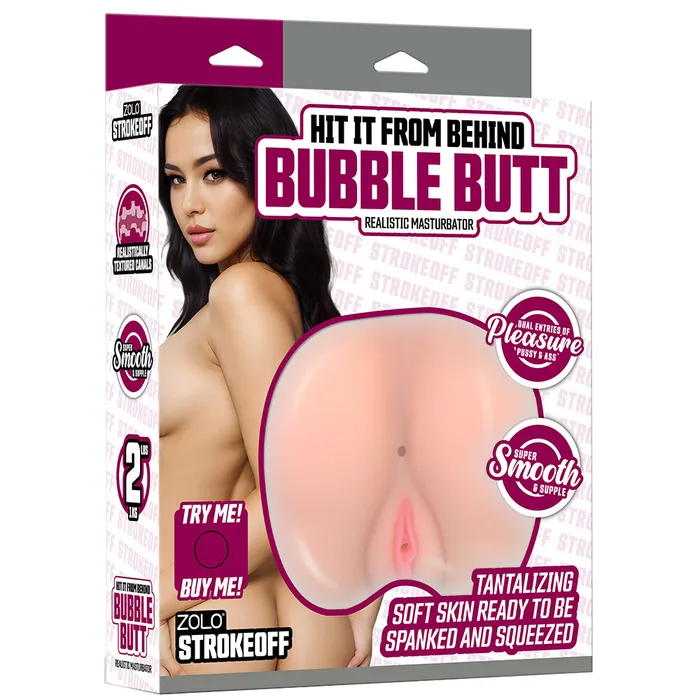 Male Sex Toys XGen Zolo Hit It From Behind Bubble Butt Stroker
