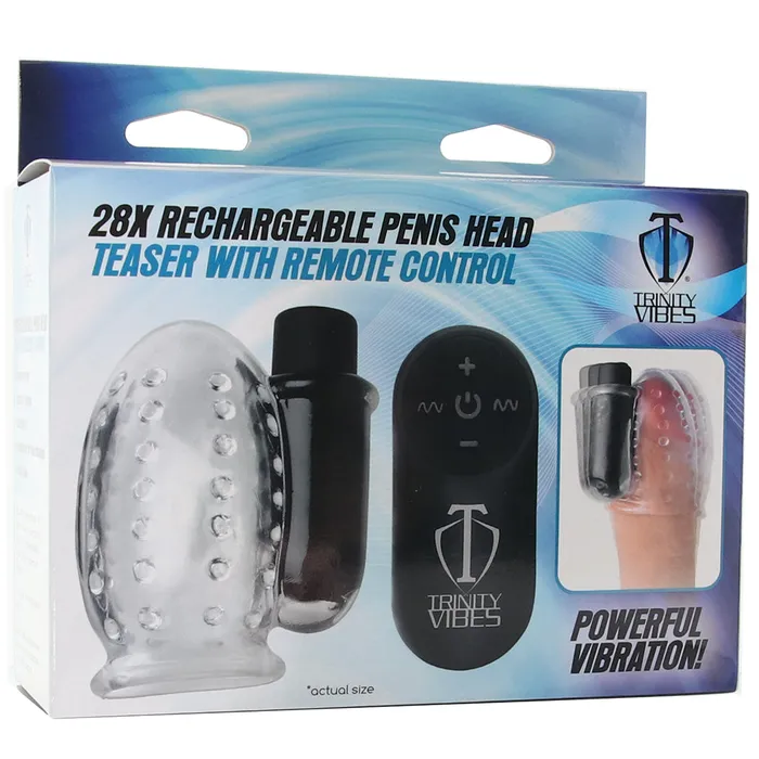 Male Sex Toys XR Brands Trinity Vibes Remote Penis Head Teaser Male Sex Toys XR Brands Trinity Vibes Remote Penis Head Teaser