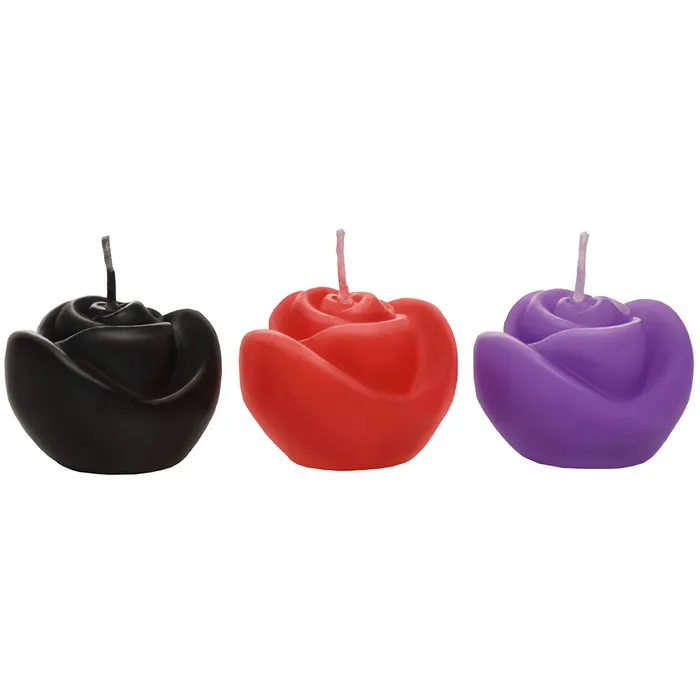 Master Series Fire Garden Drip Candle Trio XR Brands Male Sex Toys