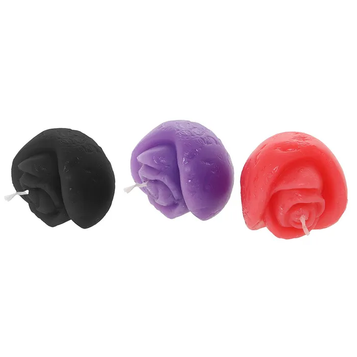 Master Series Fire Garden Drip Candle Trio XR Brands Male Sex Toys