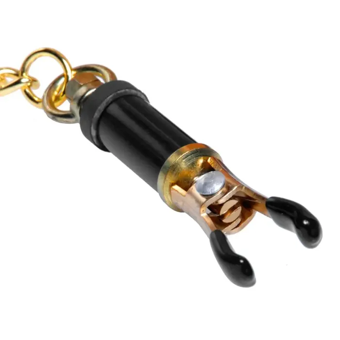 Master Series Male Sex Toys Master Series Deluxe Adjustable Nipple Clamps