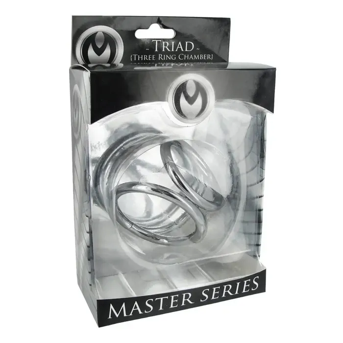 Master Series Male Sex Toys The Triad Chamber Cock And Ball Ring
