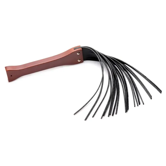 Master Series Vibrators Master Lasher Wooden Flogger