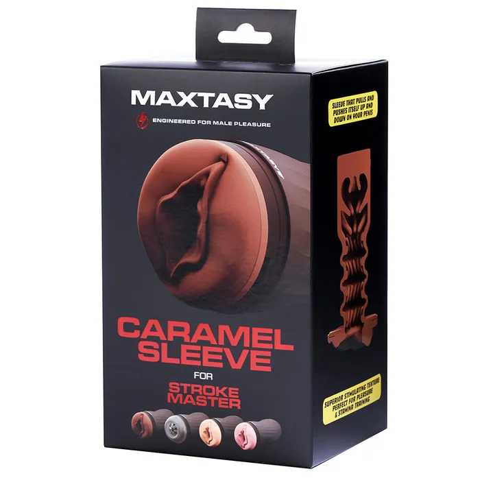 Maxtasy Caramel Pussy Sleeve For Stroke Master Maxtasy Male Sex Toys