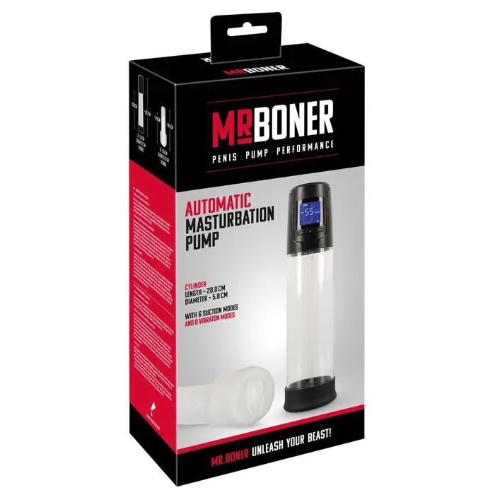 Mister Boner Male Sex Toys Mister Boner Automatic Masturbation Pump