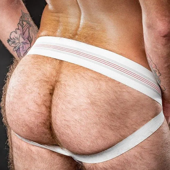 Mr S Leather Vibrators Mr S Leather Vintage Cotton Jock 2 White