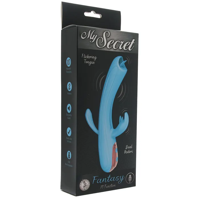 My Secret Fantasy Triple Vibe in Blue Nasstoys Vibrators