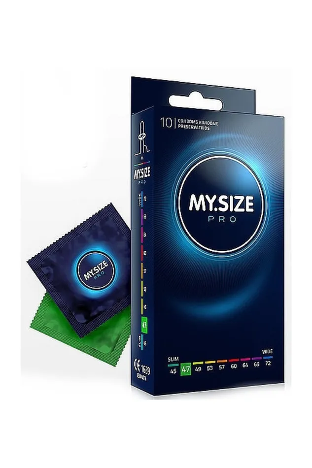 MYSIZE Female Sex Toys MYSIZE Pro 47mm Condoms 10 Pack