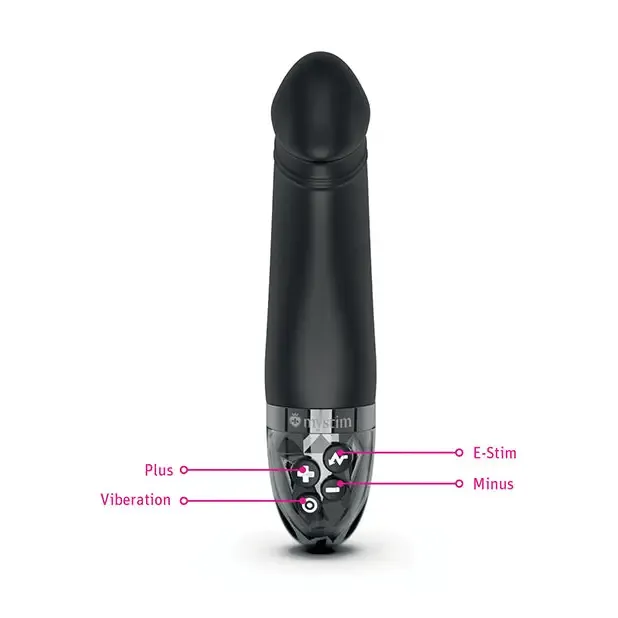 Mystim Gmbh Vibrators Mystim Real Deal Neal eStim Realistic Vibrator Black
