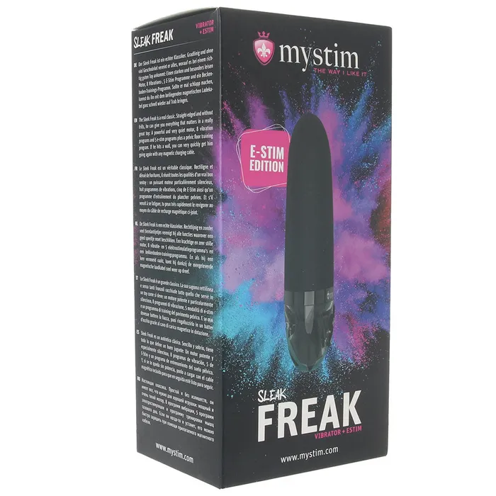 mystim Sleak Freak Silicone EStim Vibe and Kegel Trainer Female Sex Toys