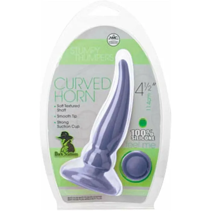 Nanma Curved Horn Butt Plug Purple Nanma Anal