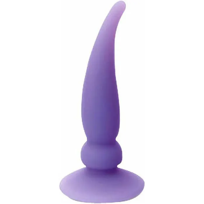 Nanma Curved Horn Butt Plug Purple Nanma Anal
