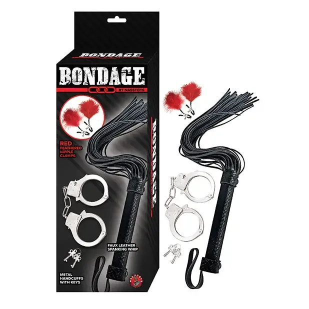Nasstoys Couples Bondage by Nasstoys Whip Cuff Set