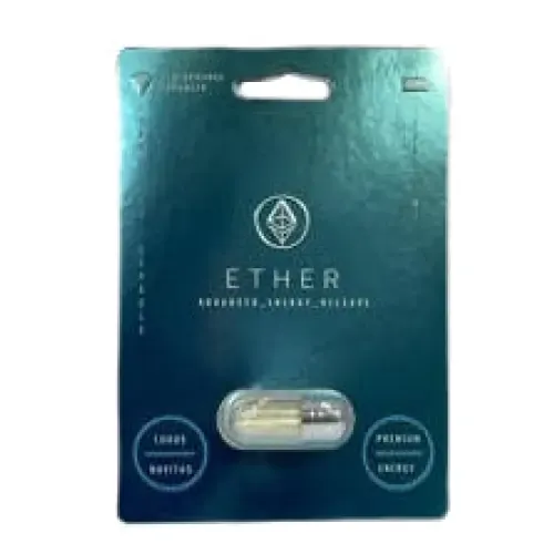 National Video Male Sex Toys Ether Male Enhancement Pill 1ct