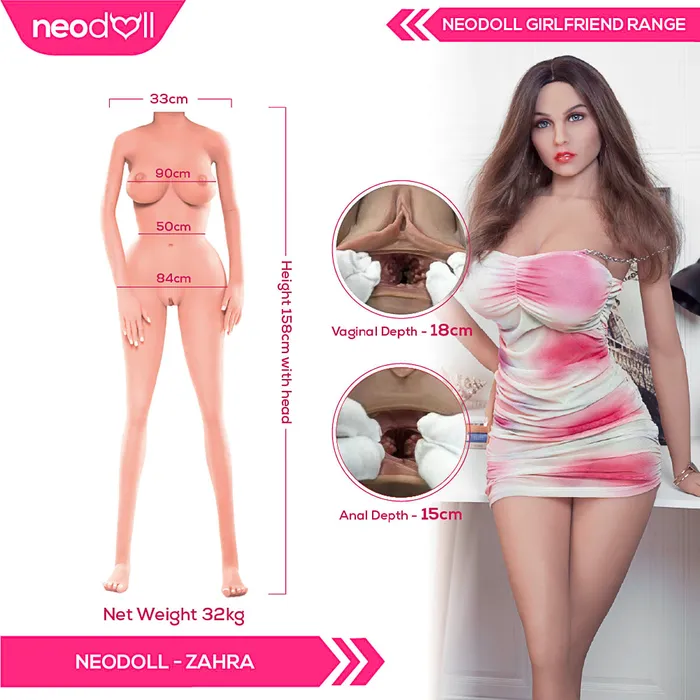 Neodoll Male Sex Toys Neodoll Girlfriend Zahra Realistic Sex Doll 158cm Tan Neodoll Male Sex Toys Neodoll Girlfriend Zahra Realistic Sex Doll 158cm Tan